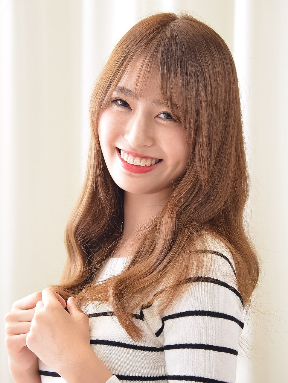 ハニ風ゆる巻きm字前髪の髪型 L ウィルゴ Virgo のヘアカタログ ホットペッパービューティー