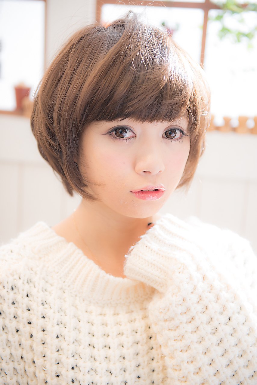 【miel hair blanc】主役級のガーリーショート