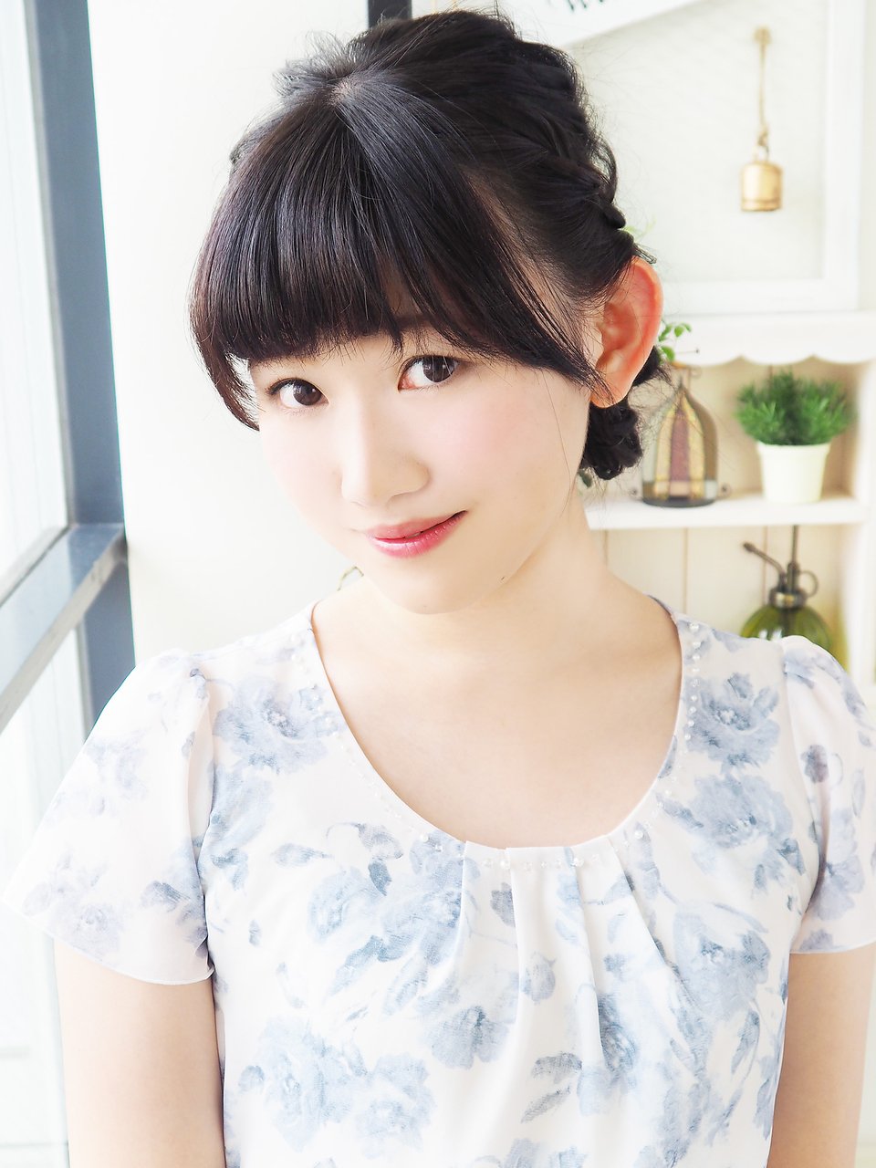 【ヘアジュレドゥ 小澤】　黒髪クラシカルな編み込みアップ
