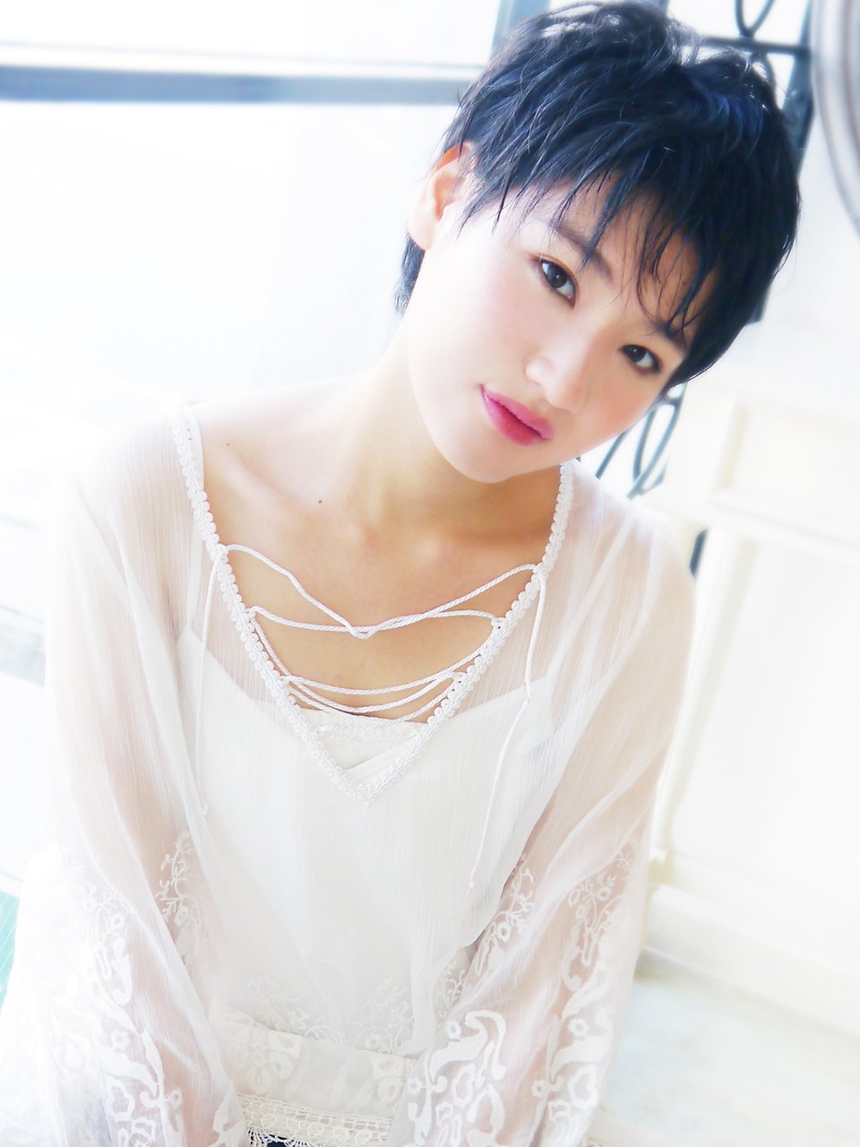【ヘアジュレドゥ 福田】 可愛い黒髪ウエットショート