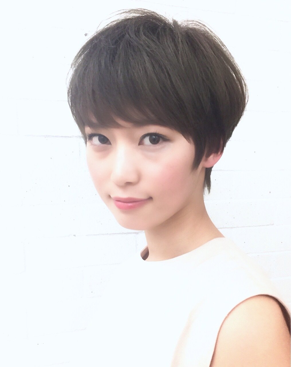 頭の形が綺麗に見えるお洒落ショート＊三畑賢人 表参道 青山