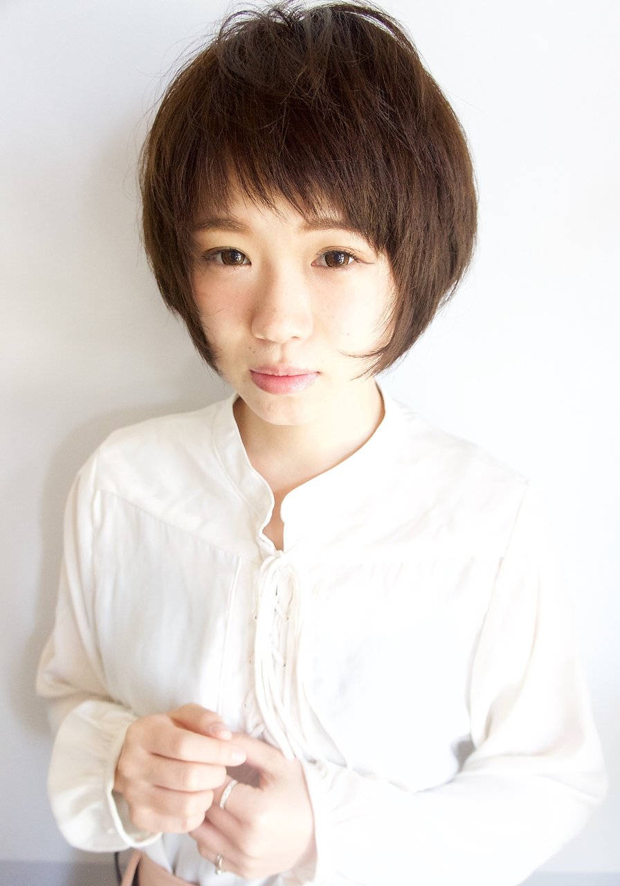 前下がりのすっきり大人ベリーショート　/　ザシー　海老名