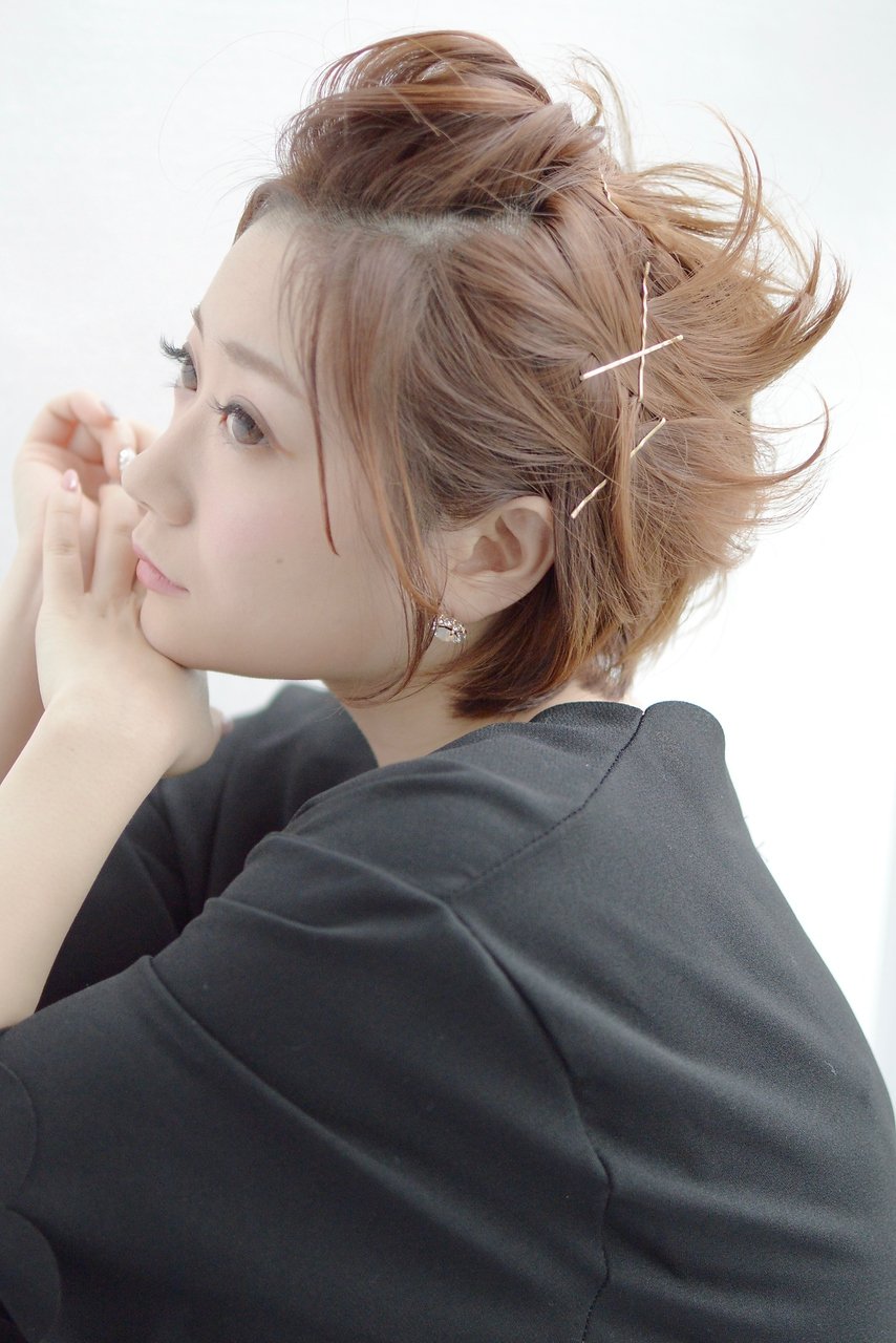 ヘアアレンジに差をつけるキーワード 前髪 アレンジでオシャレ上級者になろう ホットペッパービューティーマガジン