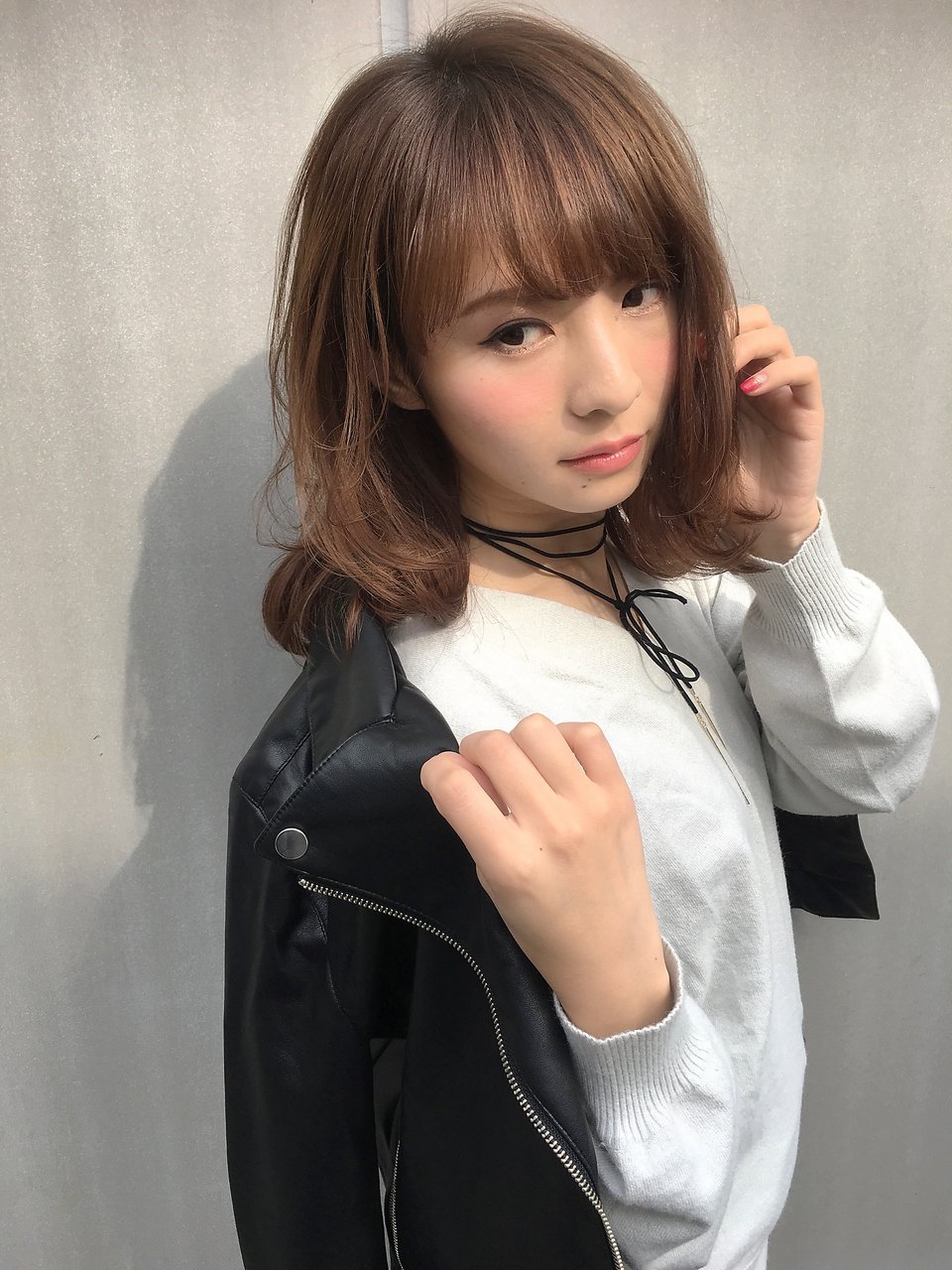 【甘辛ミディ×グレージュ】お洒落な大人女子に大人気☆