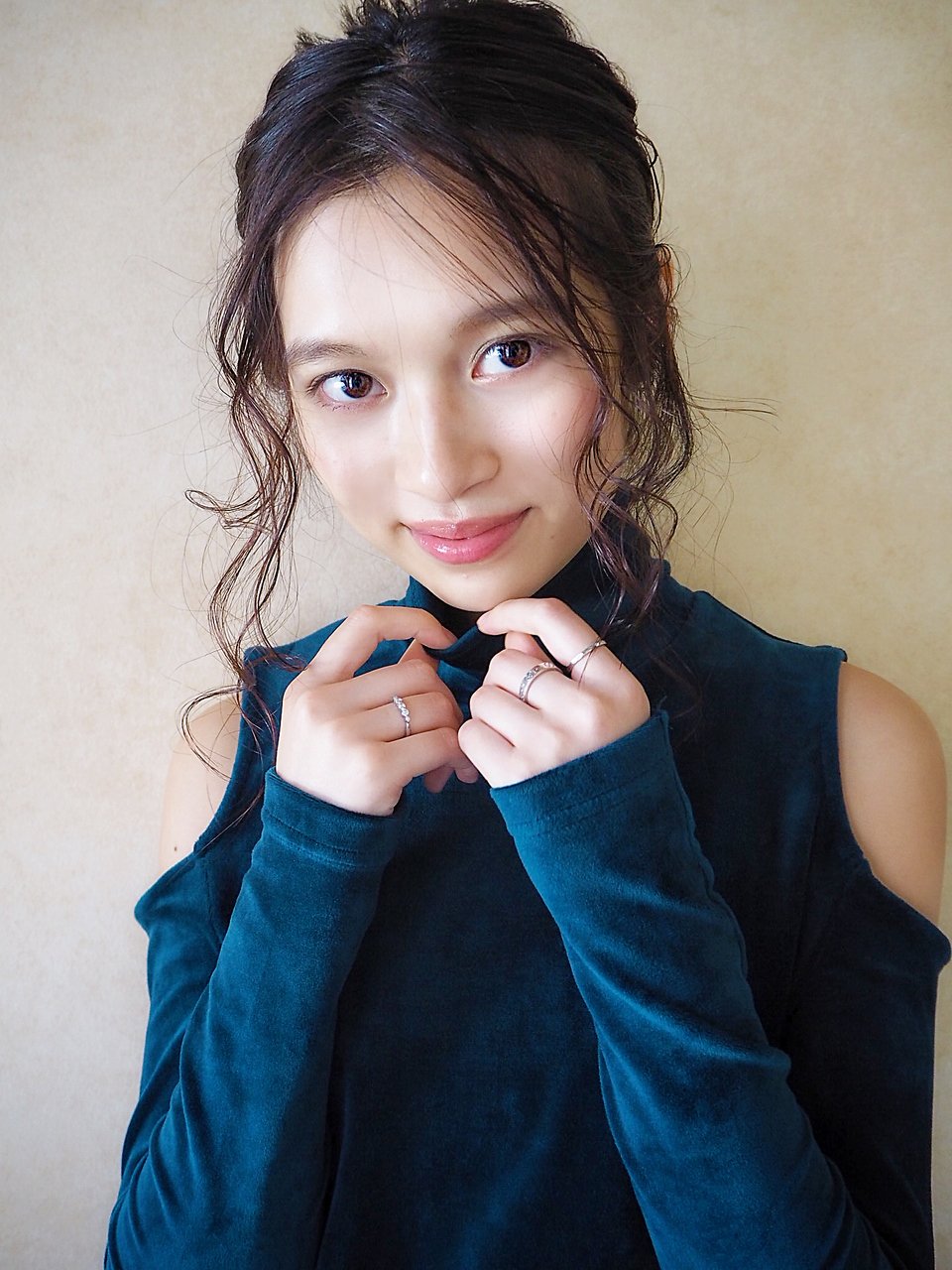 アンニュイなヘアセット