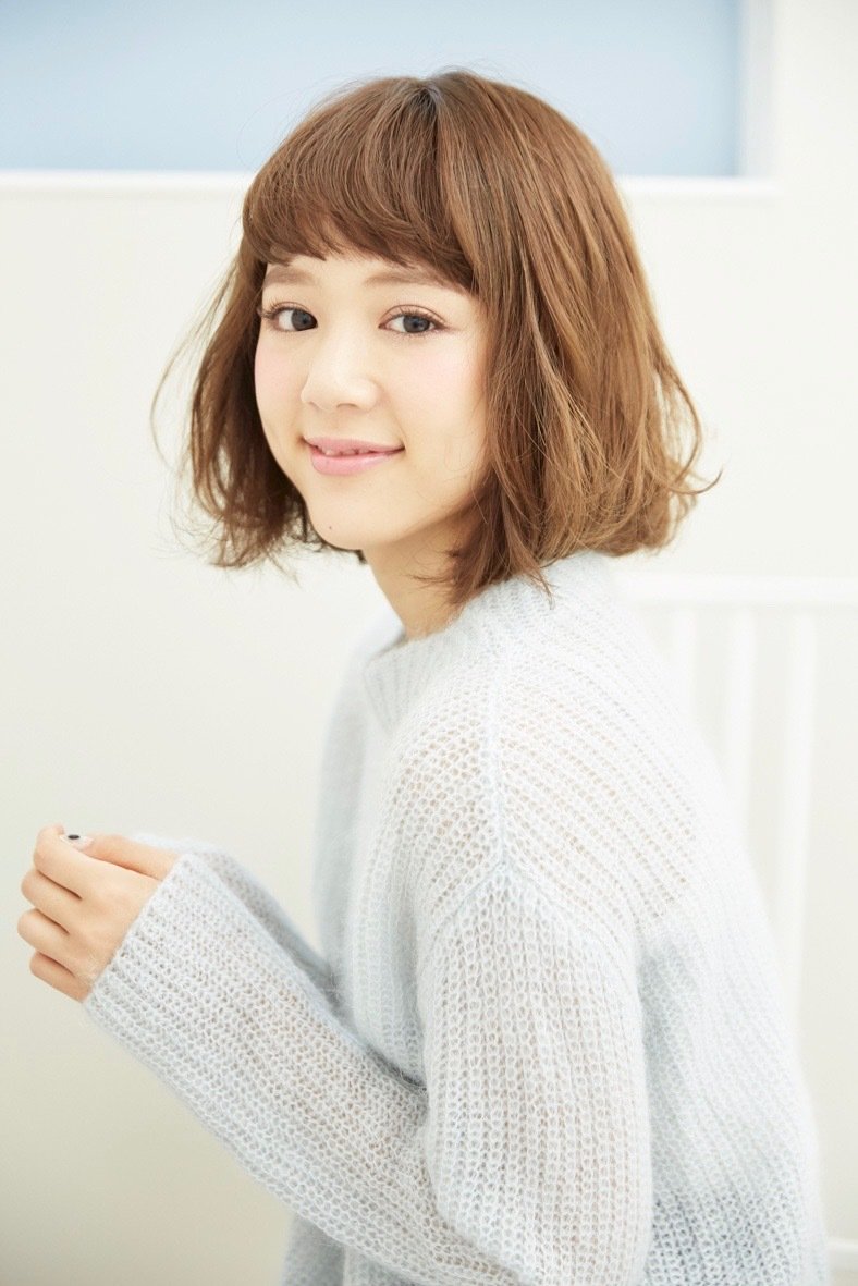 ラフな抜け感可愛い×小顔ふんわりボブ