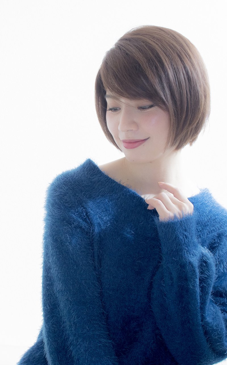 襟足スッキリ×大人ボブ