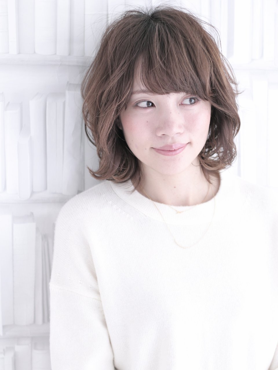 【HAIR DERA'S たかひと】ボブショート×小顔×斜め前髪