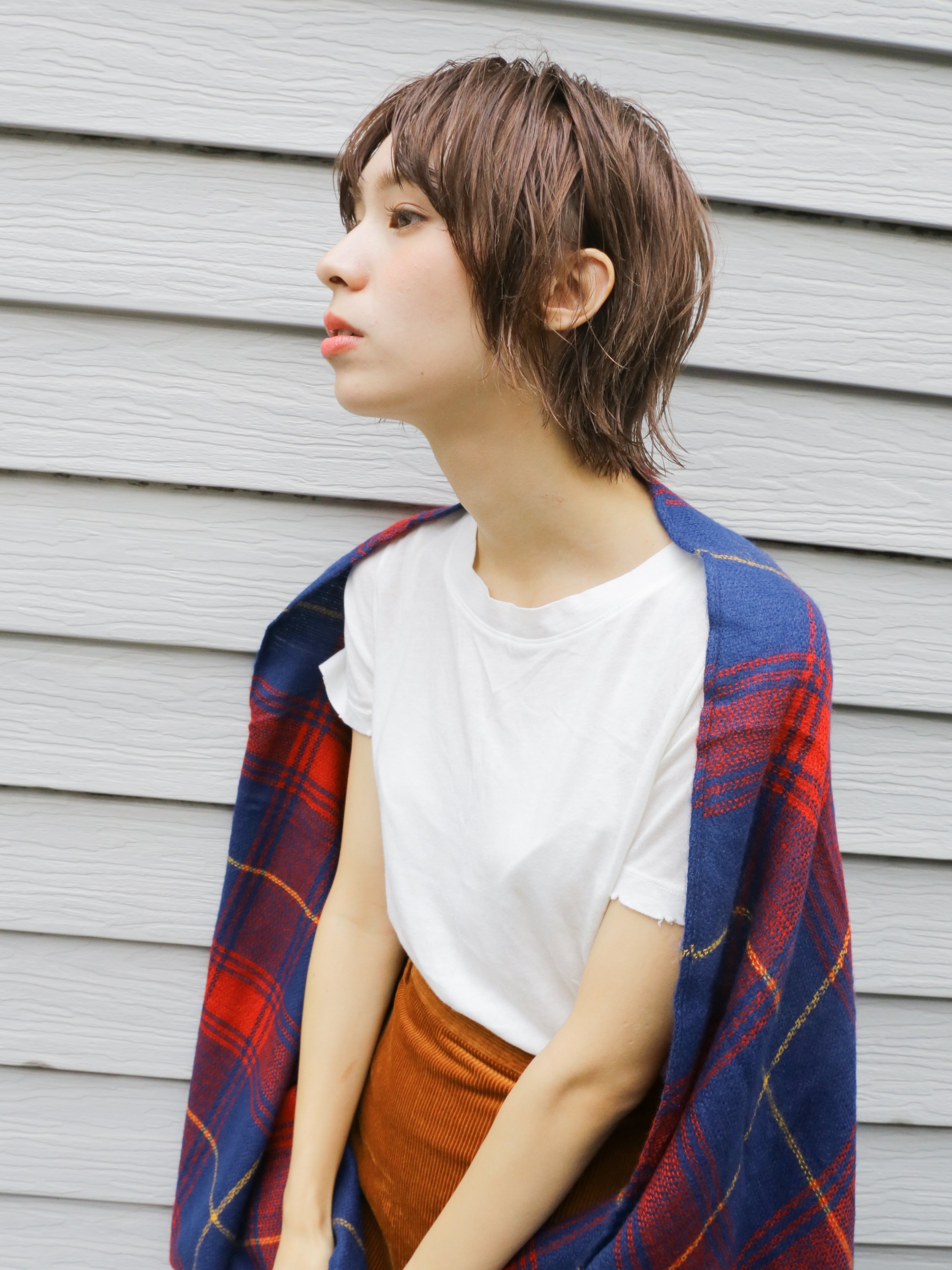 【LUXY】シンプルマニッシュショート