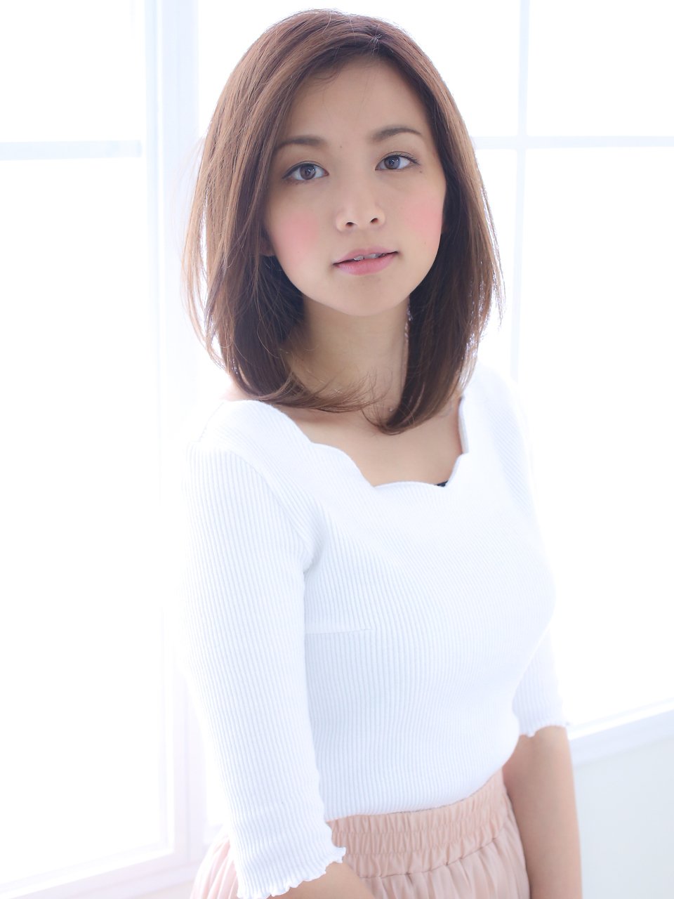 洗練された大人ストレート