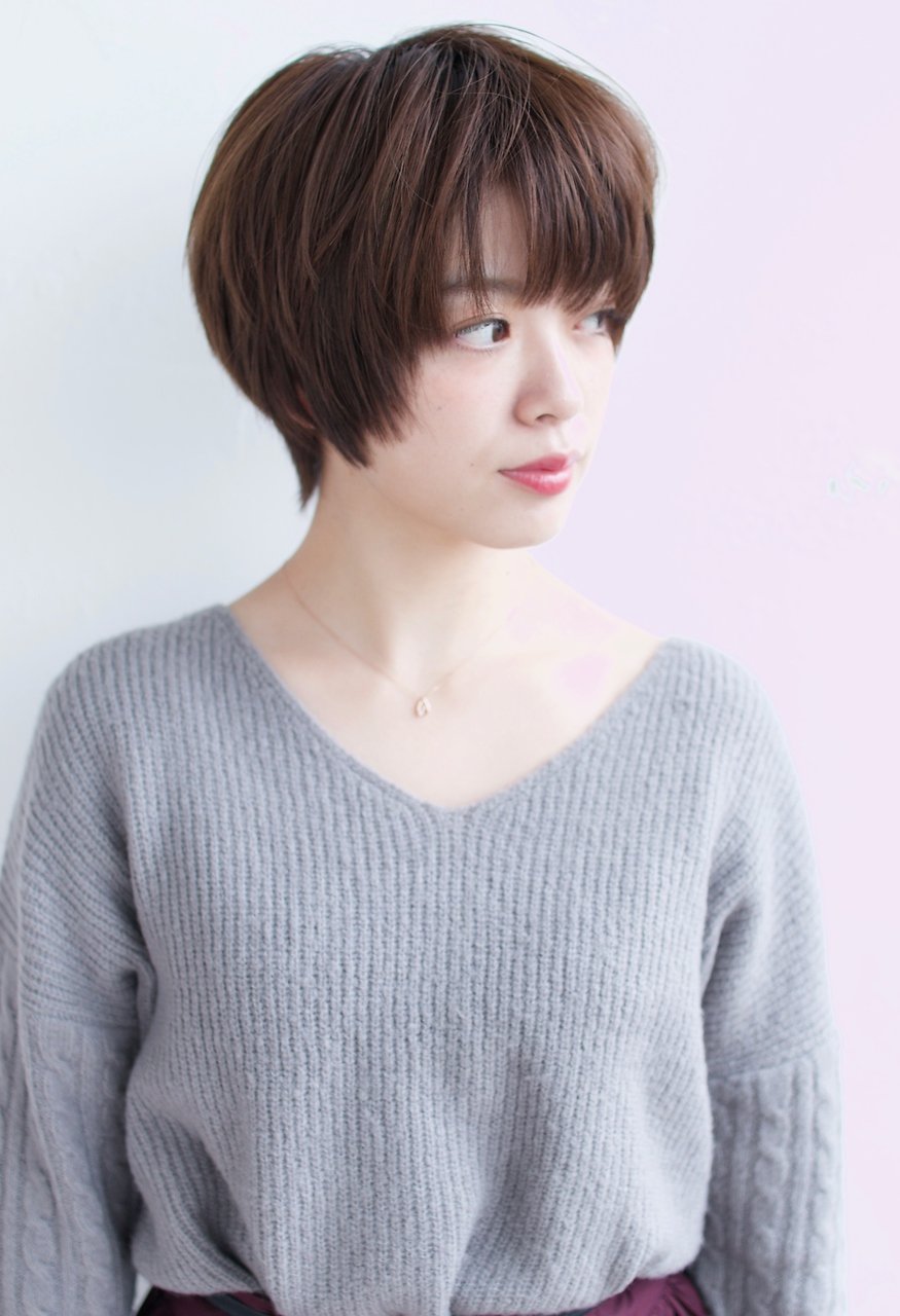 大人可愛いショートスタイル