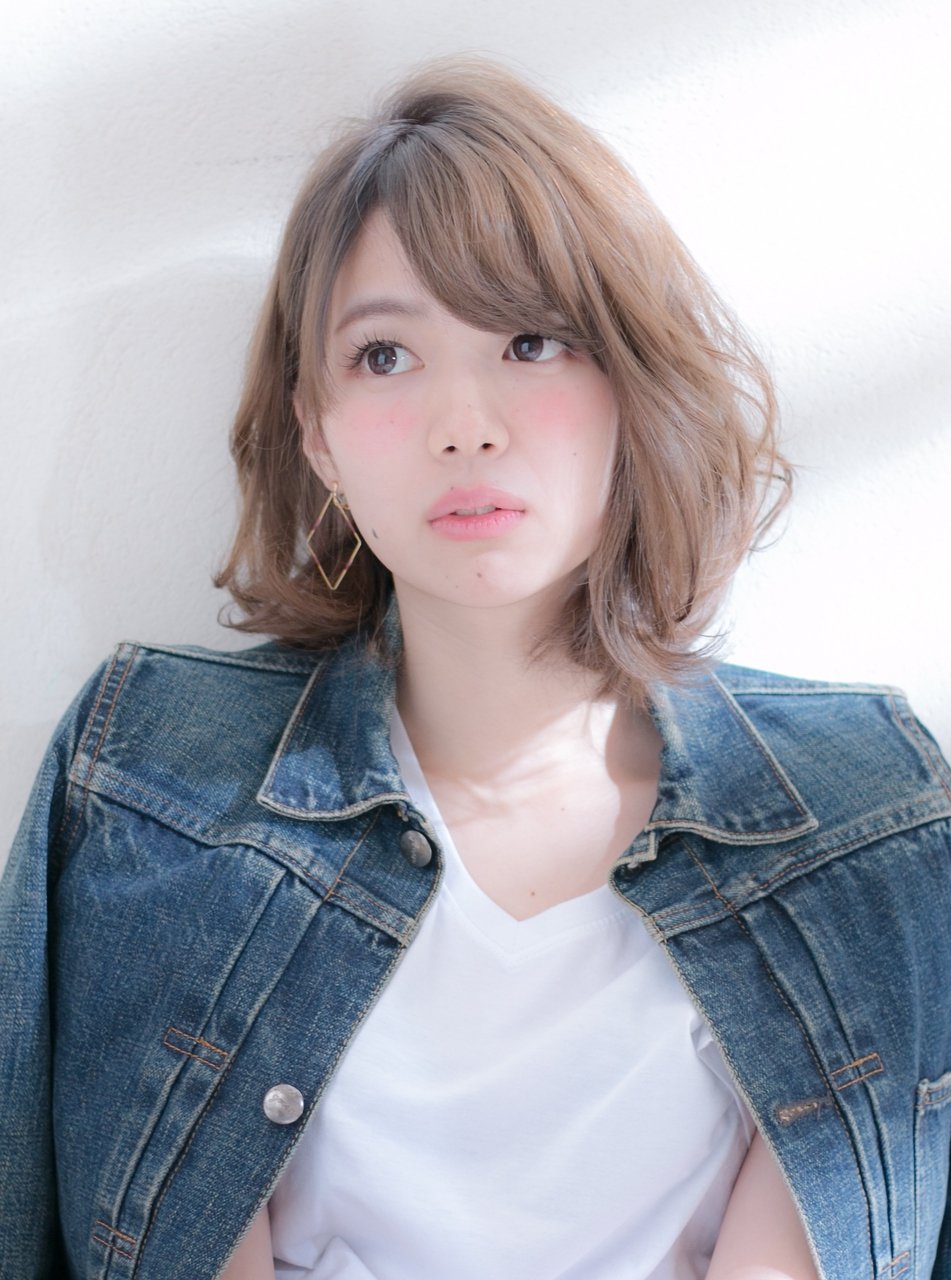 女性らしい柔らかさが充満☆コットンボブ　担当ショウタ