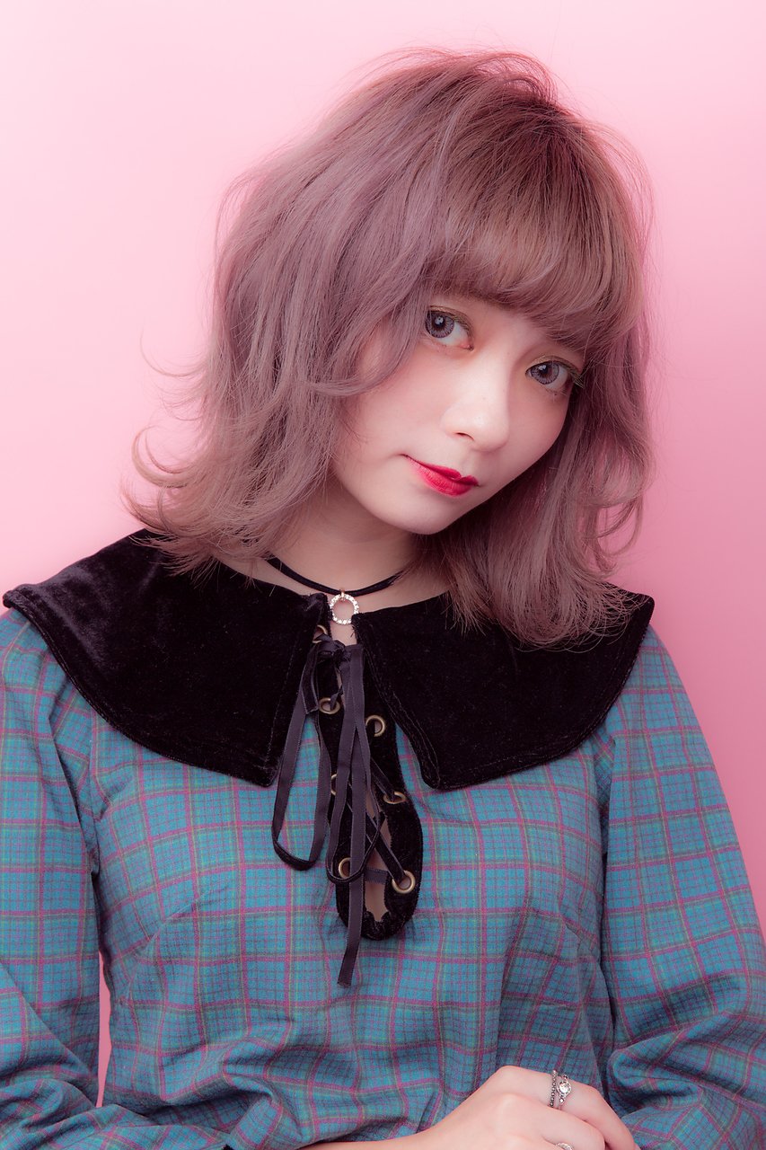ANGEL.GAFF森田×あーさ Girly Pink Bob