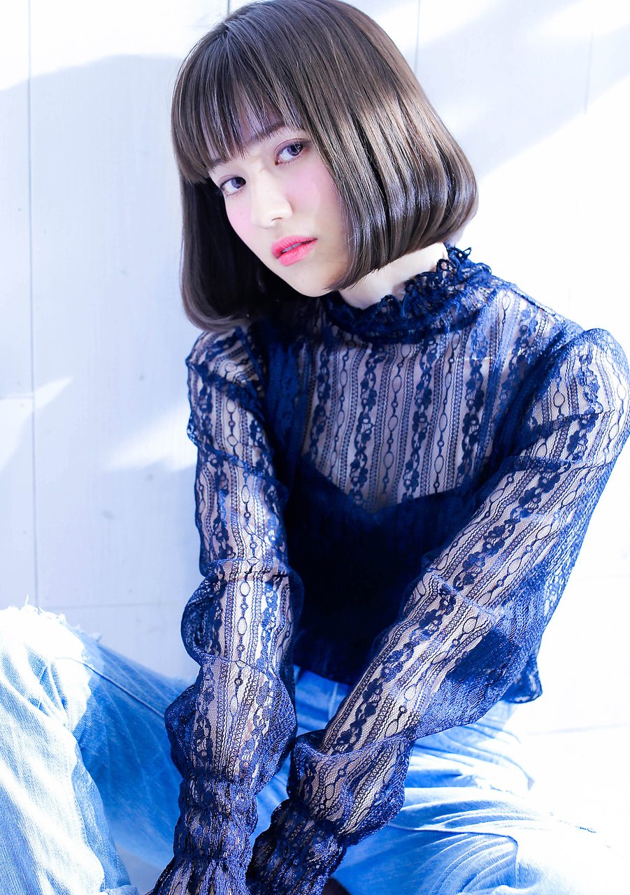 【グレージュ☆ワンレングス】Hayato Ooshiro