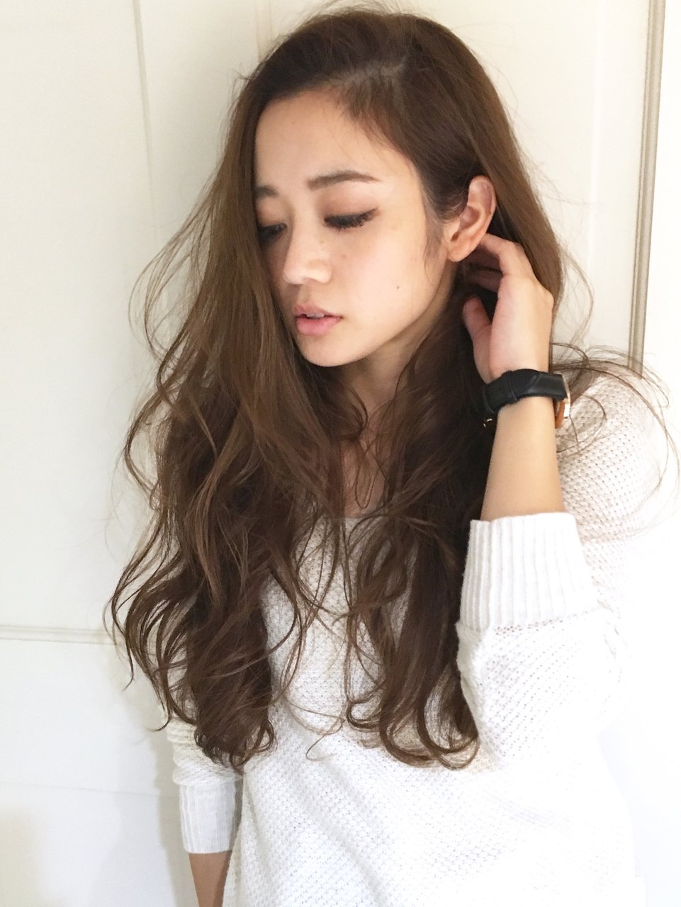 【Beleza】st93_フリンジバング×スポンテニアスベージュ