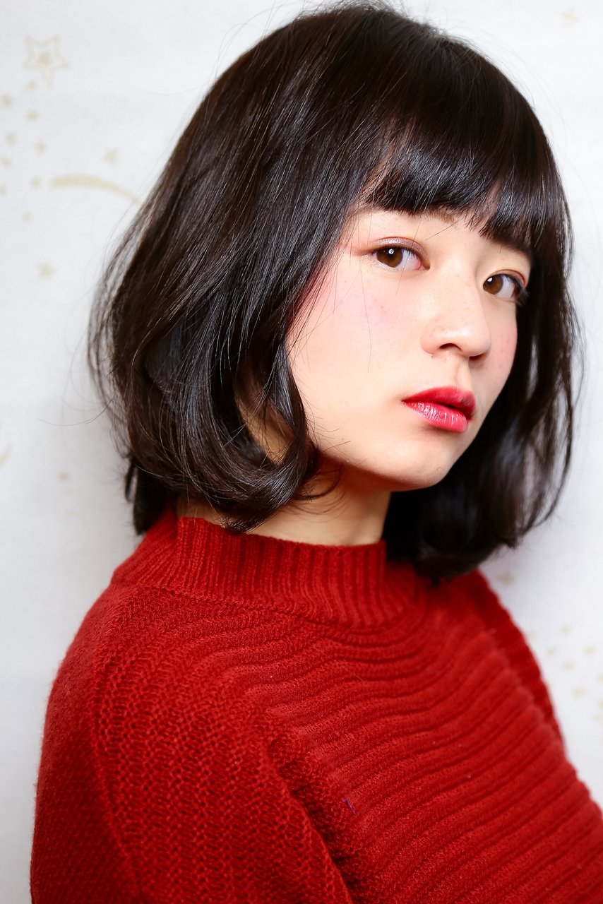【美髪になりたい！】マットグレージュ×美髪ボブ