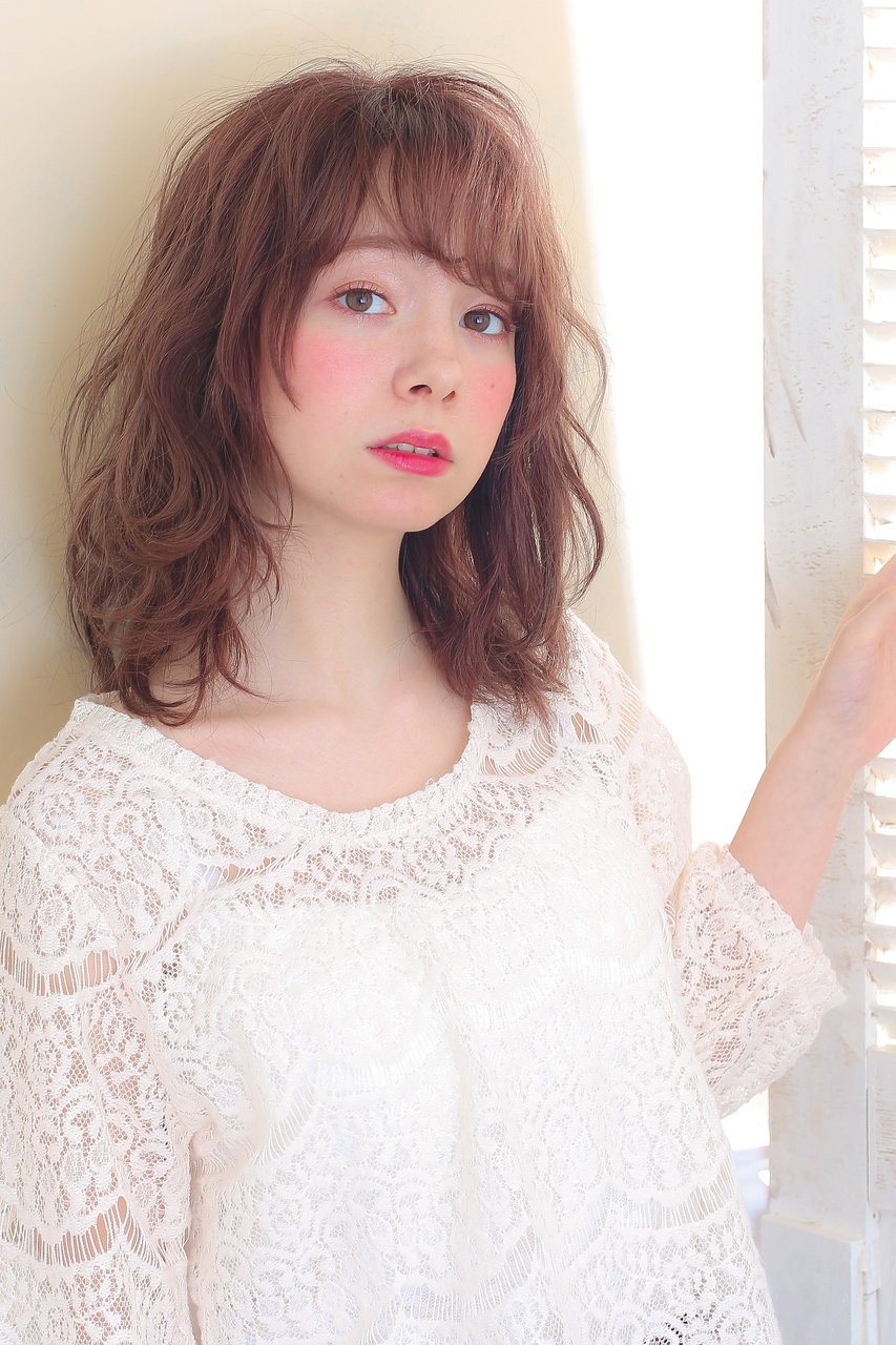 【raffine】春の透明感ベージュ☆ガーリーミディ(土屋健司)