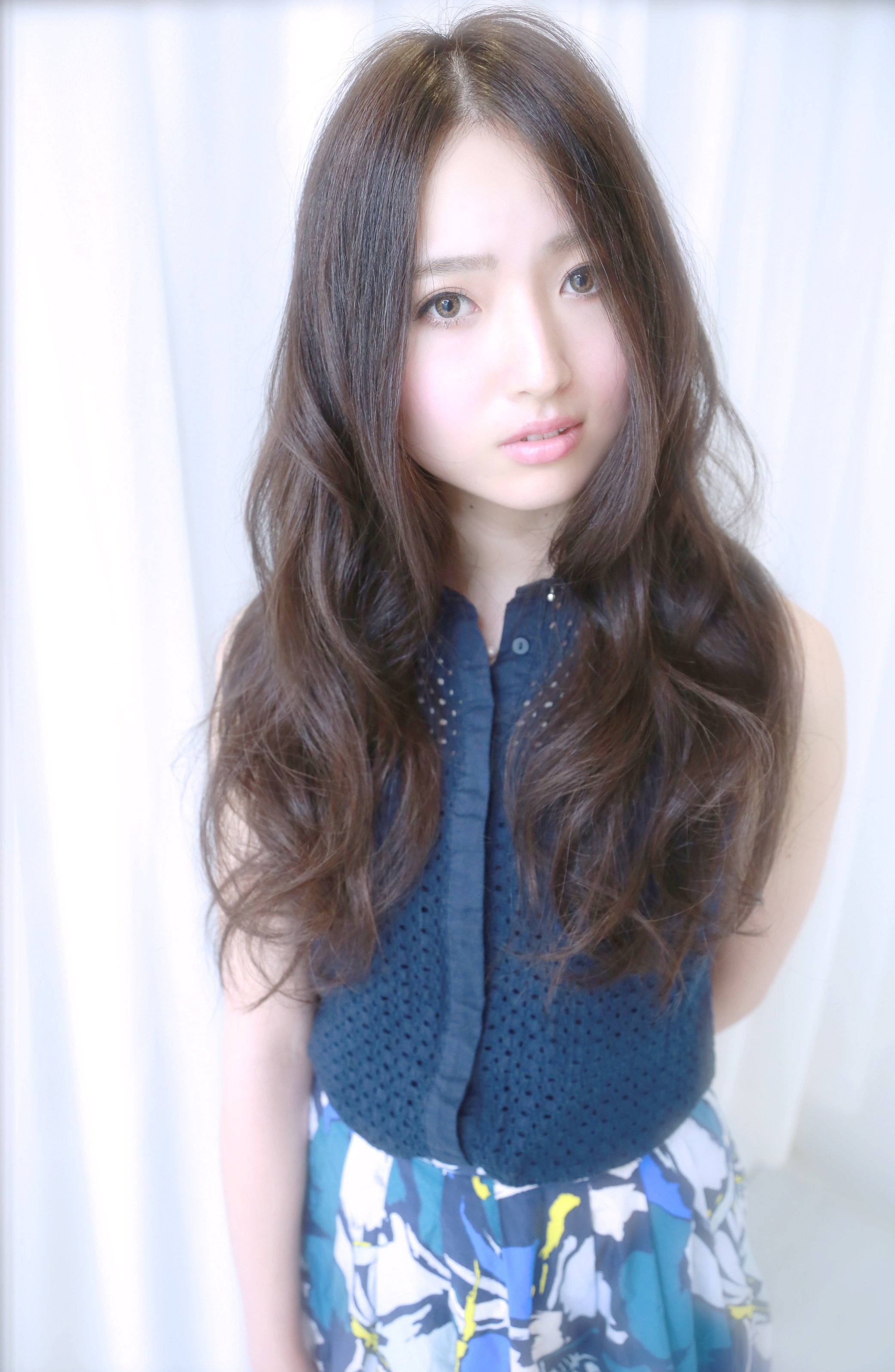 release SEMBA『ライムベージュ☆ヌーディーカールロング』