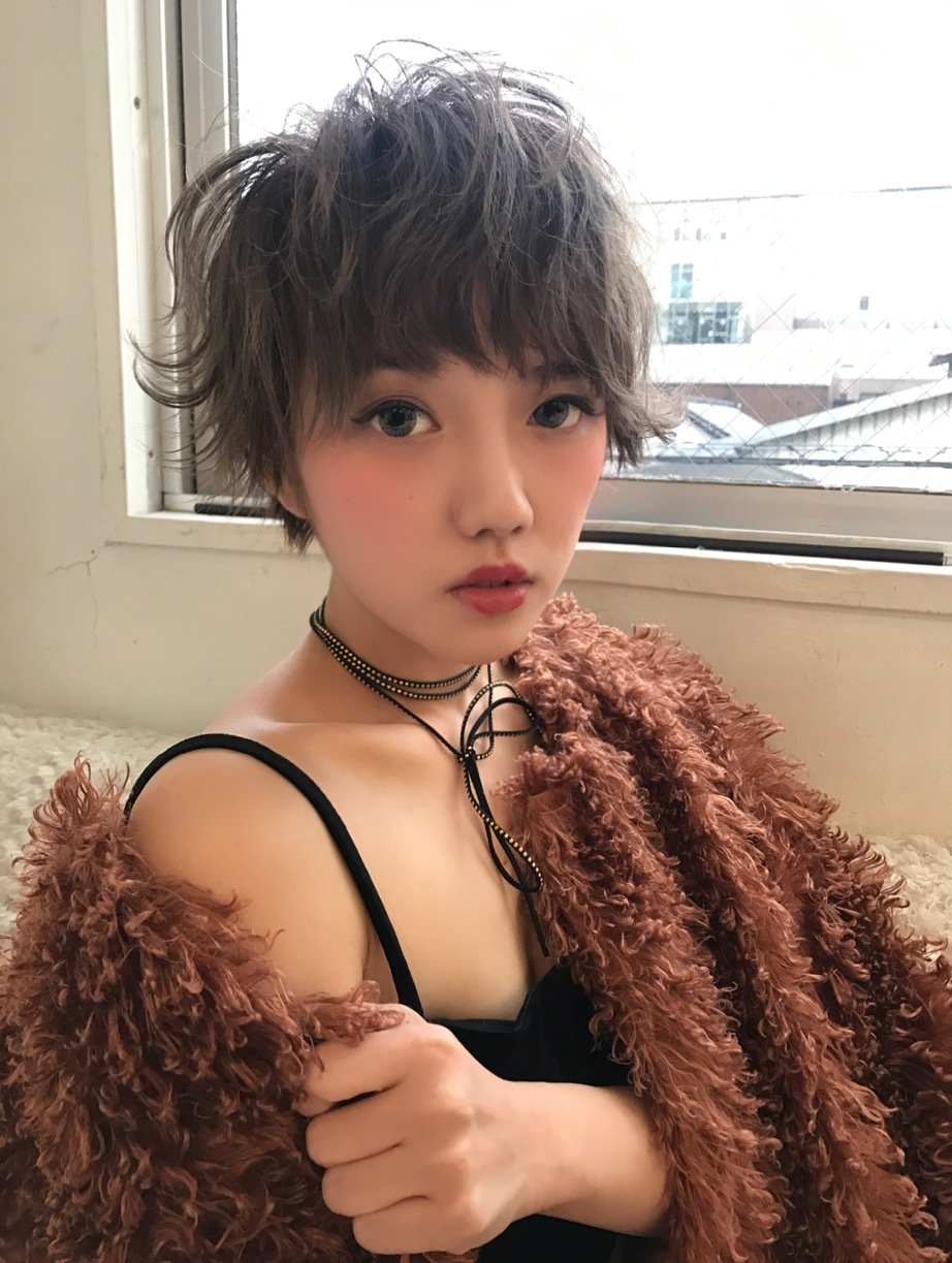 【DriveReika】ショートモカグレージュ