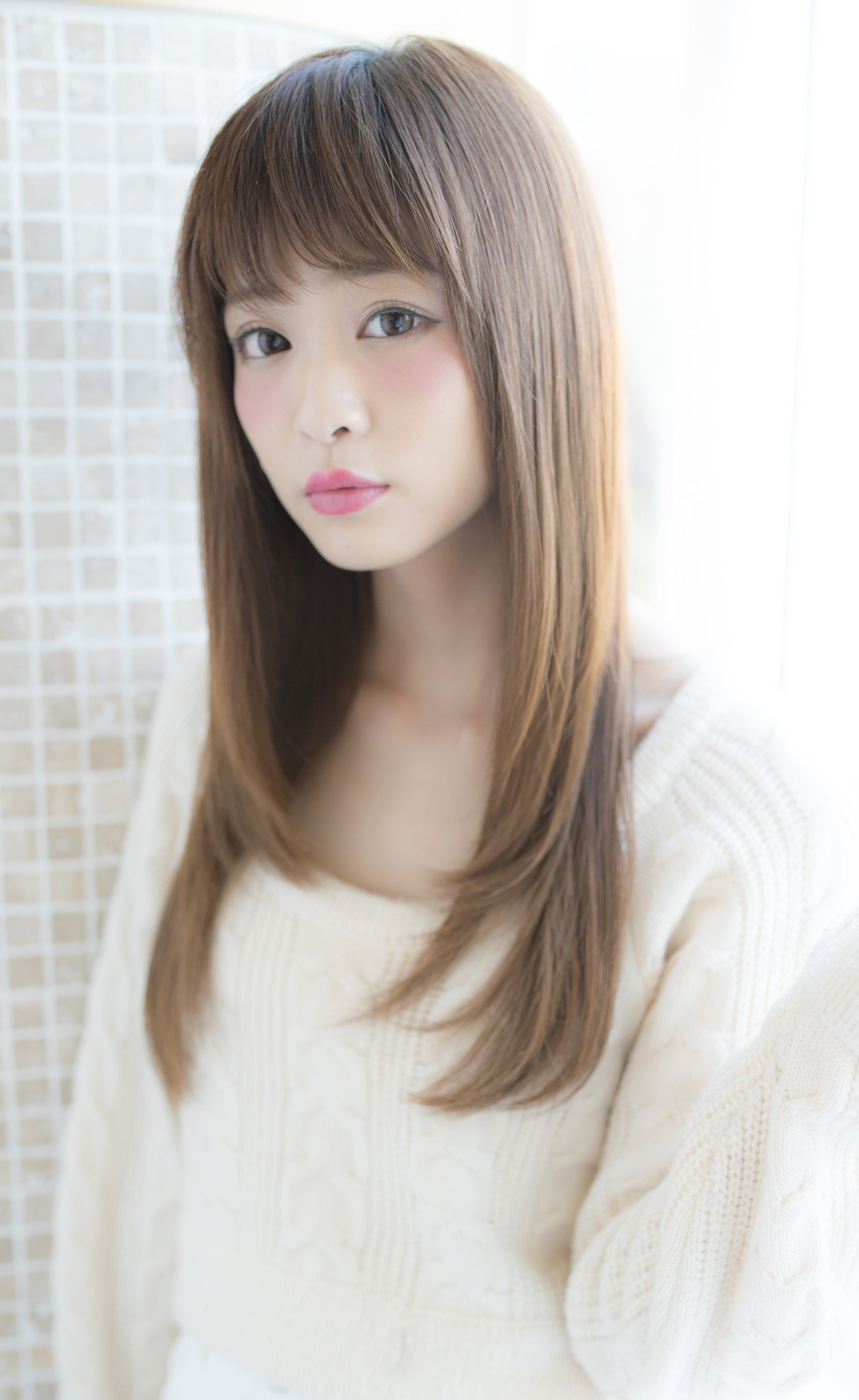 シャンドゥール栄　フェミニンワンカールセミロングby宮本