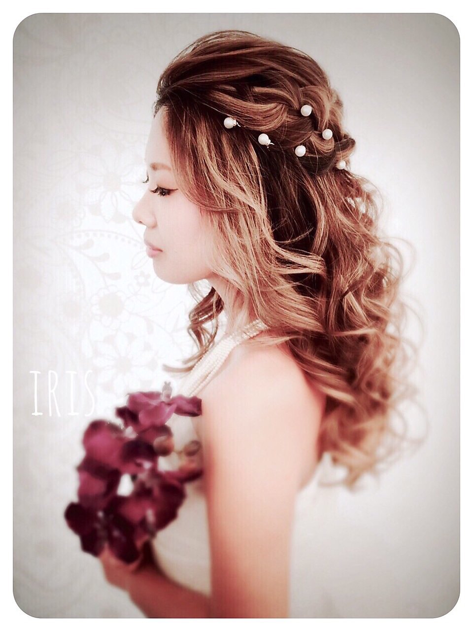 ★IRIS★編込みハーフアップ