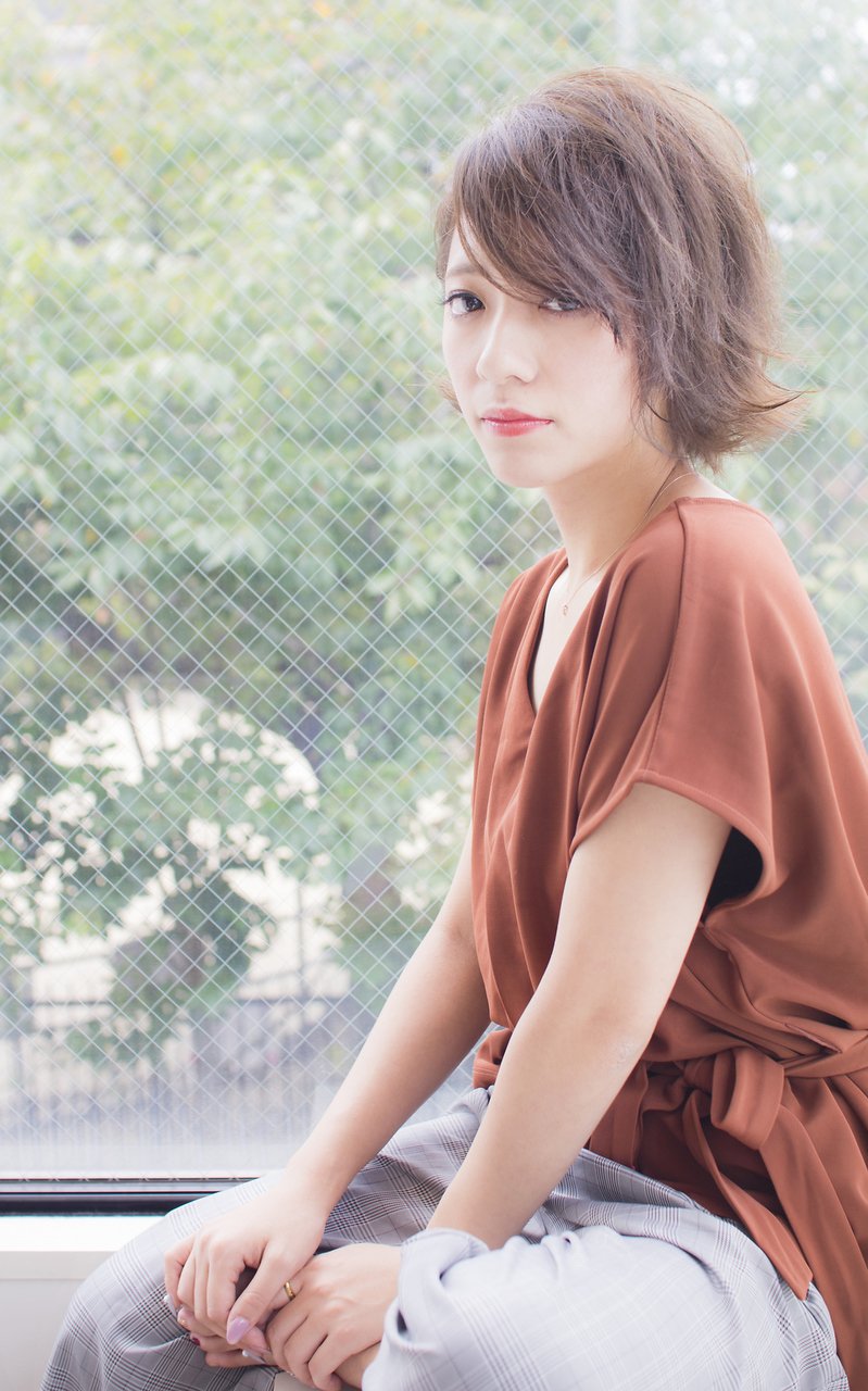 大人かわいい☆ボブ×外はねスタイル