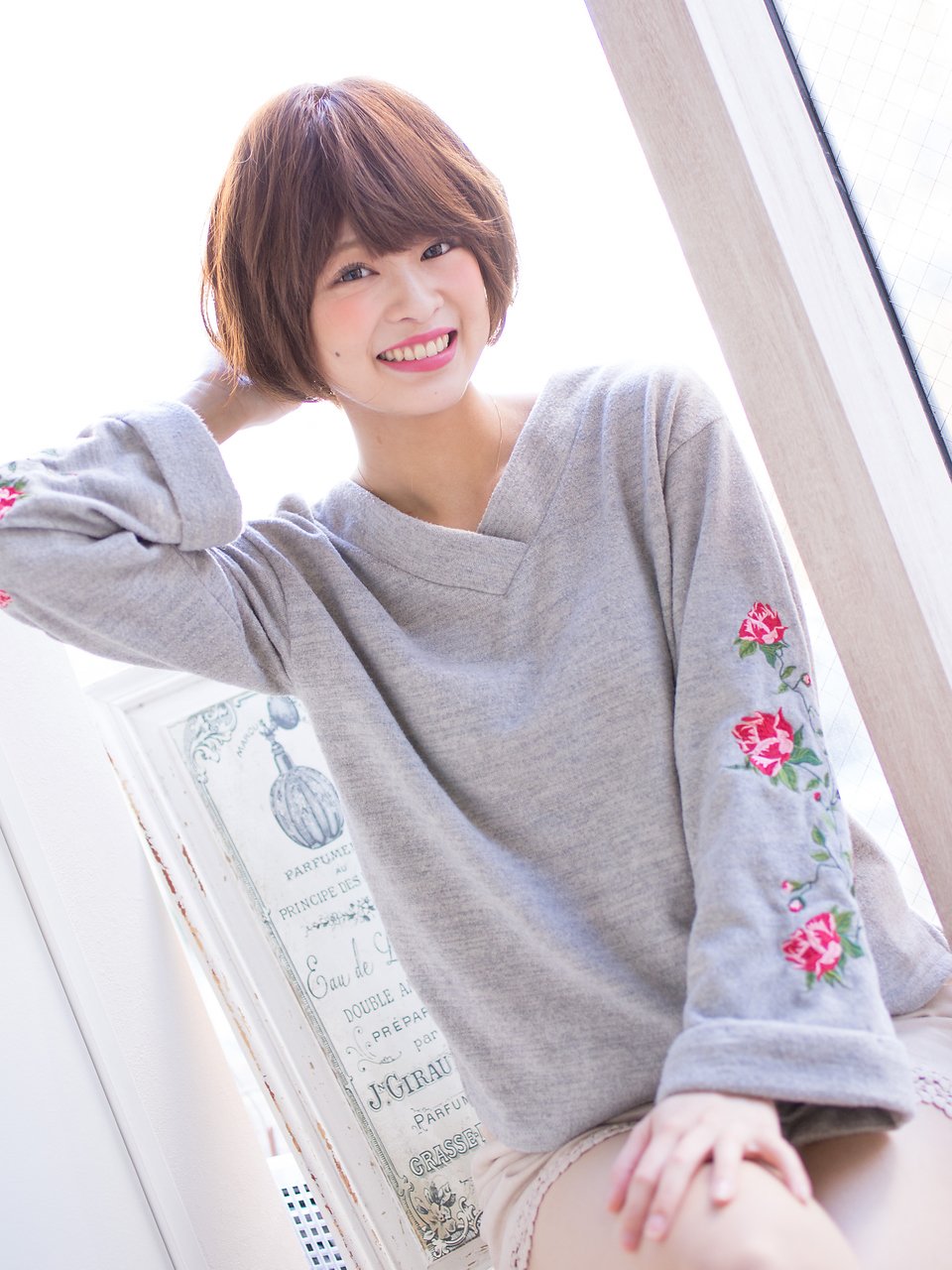 ＊*Gem Garden*＊ハネさせない☆大人かわいいマッシュボブ