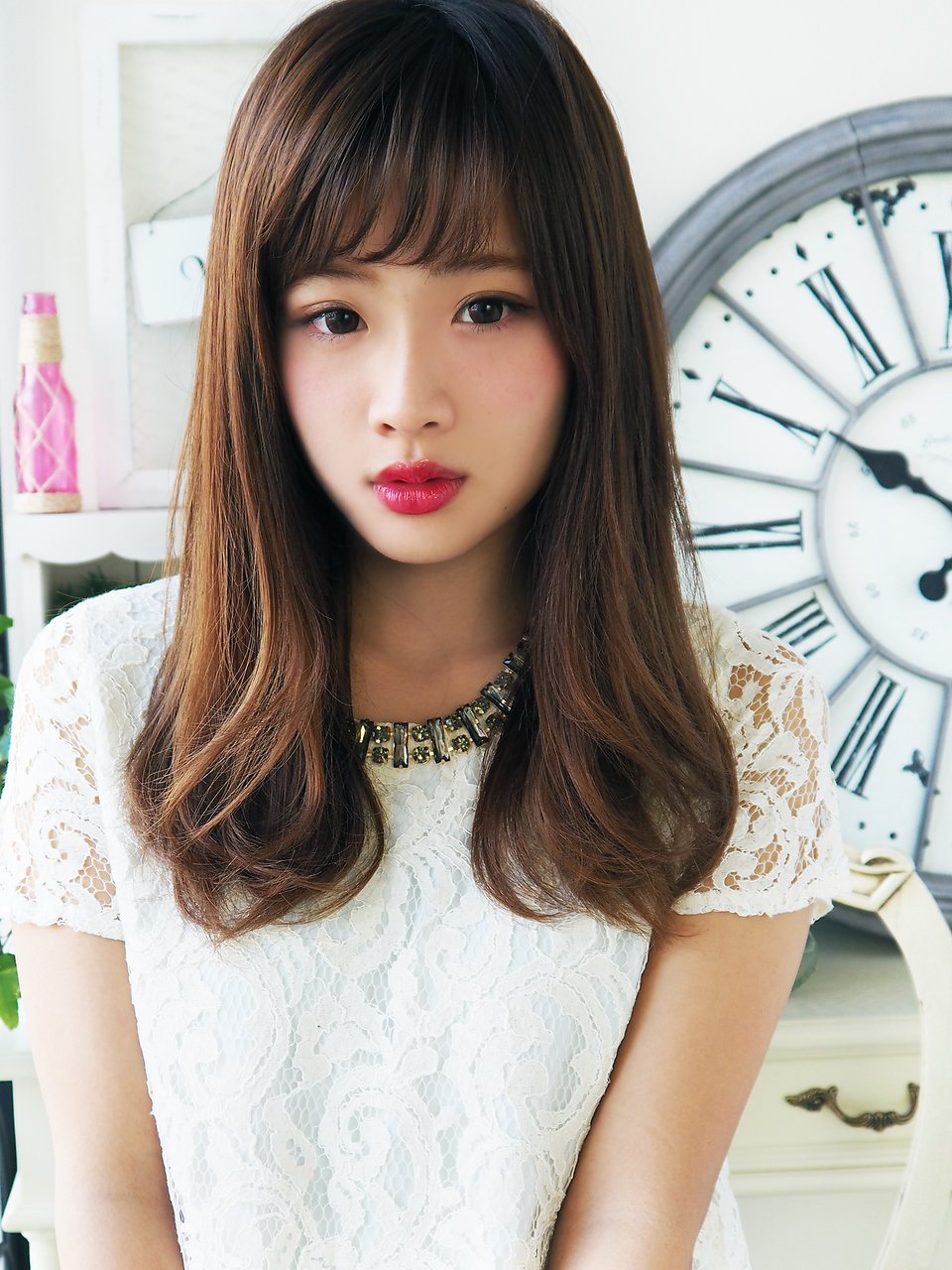 【ヘアジュレドゥ 福田】 ふわ可愛いナチュフェミニンセミディ☆