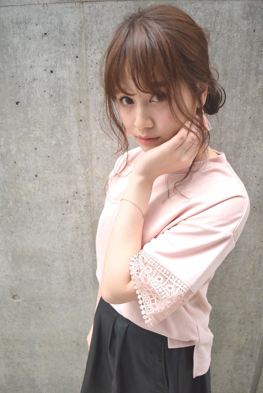 大人かわいいゆるふわアレンジ