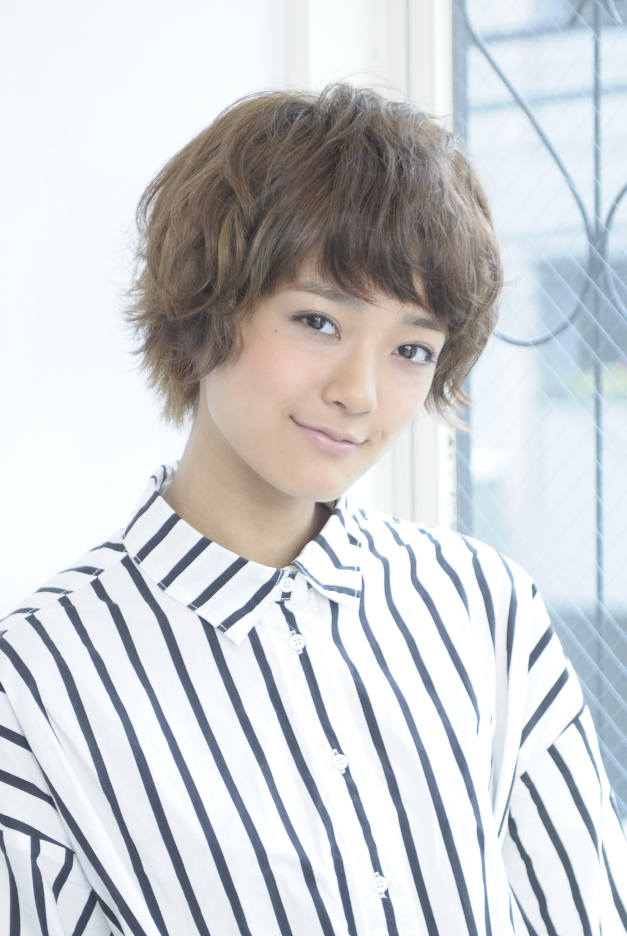 【egerie】カットでつくる☆アンニュイ束感ショート♪