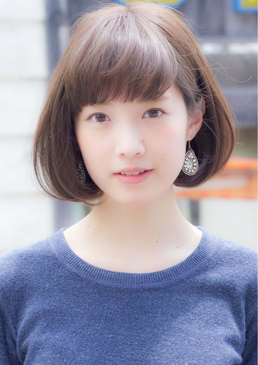 【COIFF1RST 原宿】黒髪でも◎オシャレな耳かけボブ8☆tu14