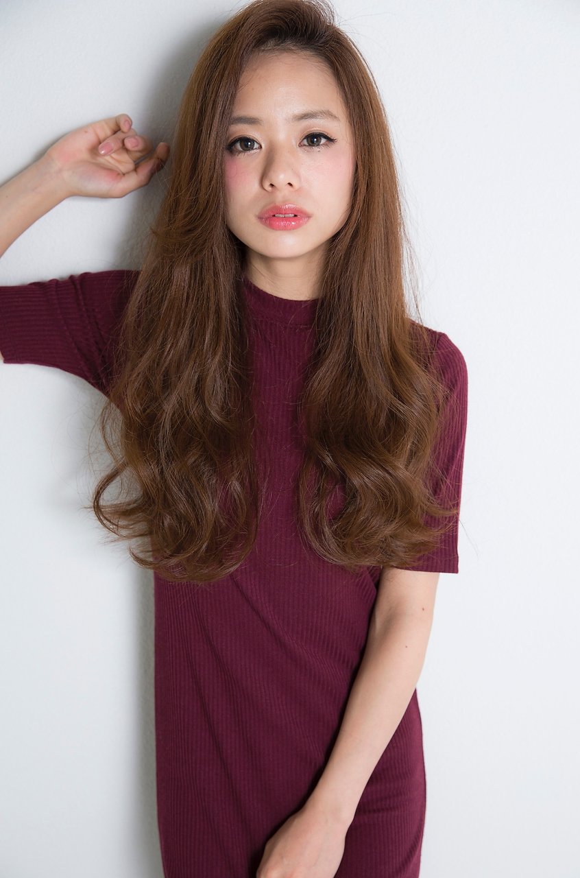 CIEN by ar hair片瀬『浜松可愛い』艶ベージュ×Aラインロング