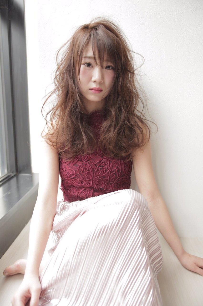 モテ髪ガーリーラフウェーブ