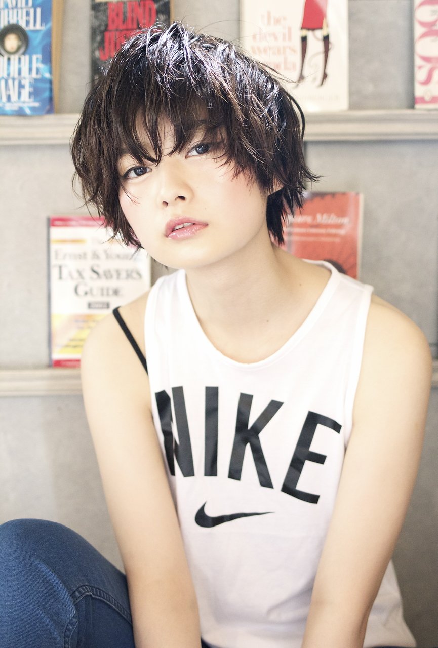 ☆ベビーショート×無造作ウェーブ×メルトカラー×小顔ヘアー☆