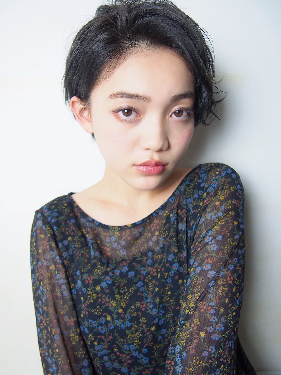 ニュアンスカール×グラデーションボブ