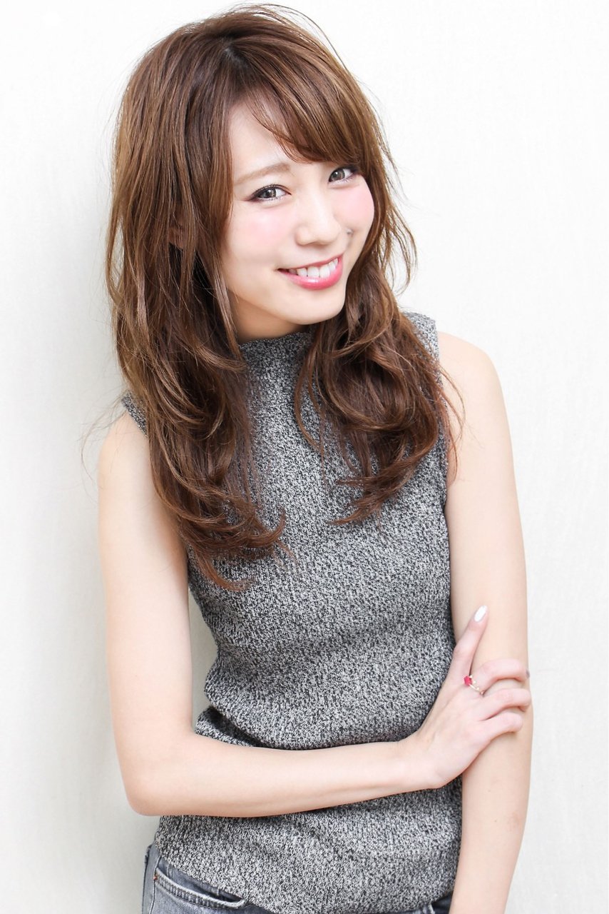 『mafola徳島』大人可愛い☆パーソナルカラーグレージュロング
