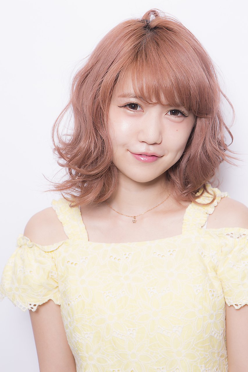 【miel hair blanc】大人可愛いゆるふわ♪甘めスウィートボブ☆