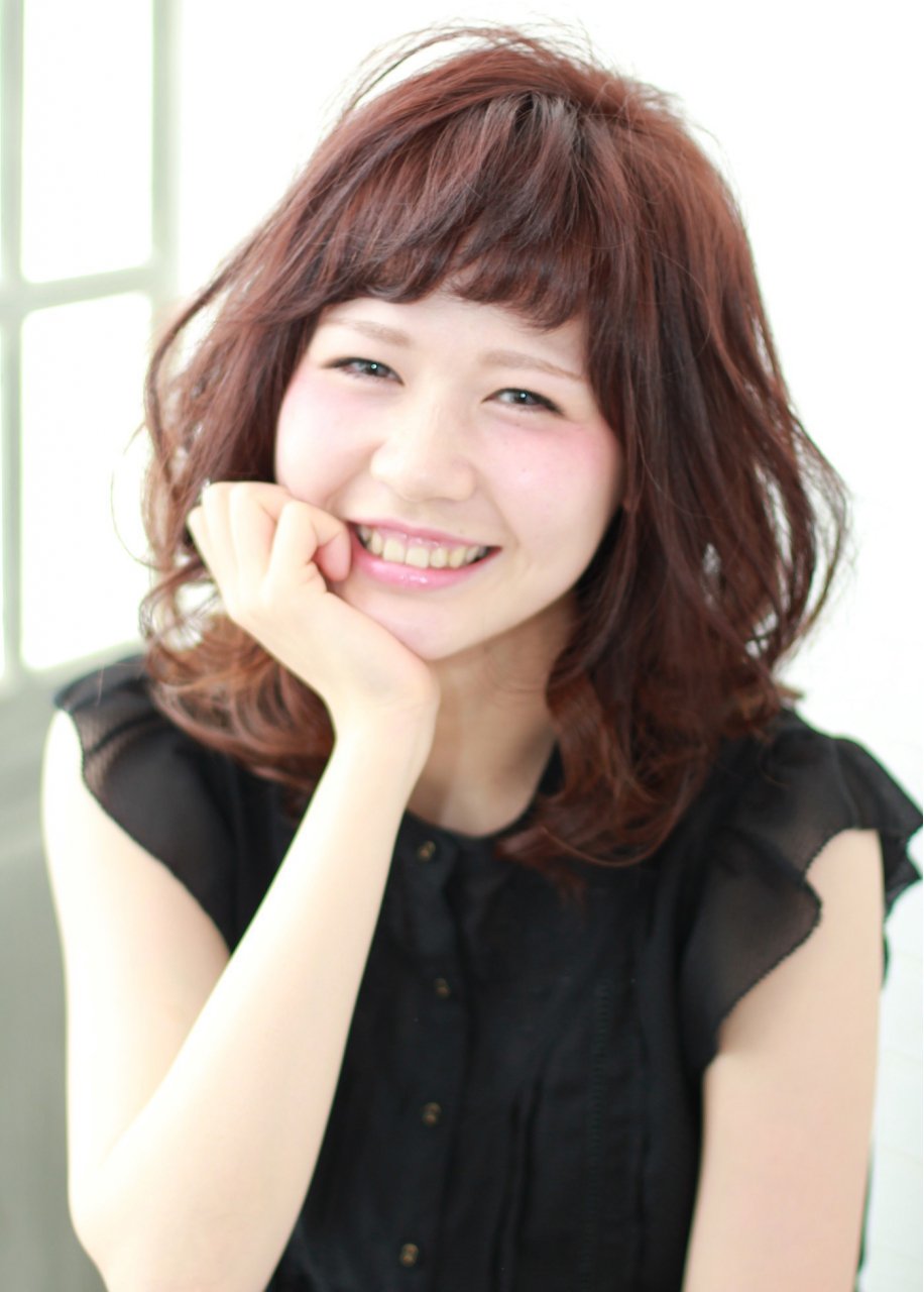 ☆大人可愛いふわふわセミディ