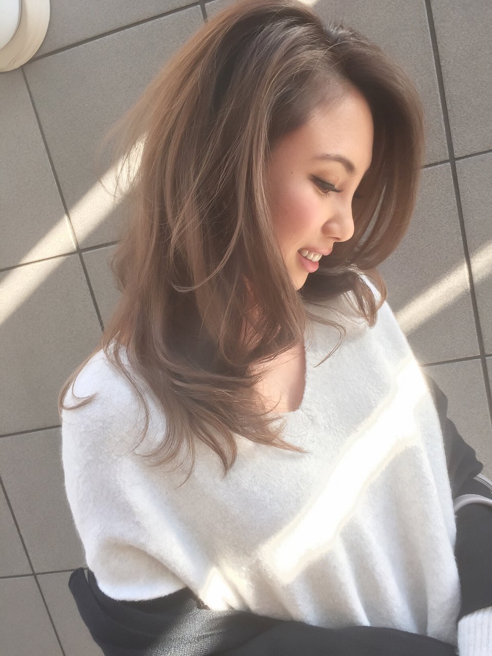 透き通る柔らかさ☆アッシュベージュ MAKOTO
