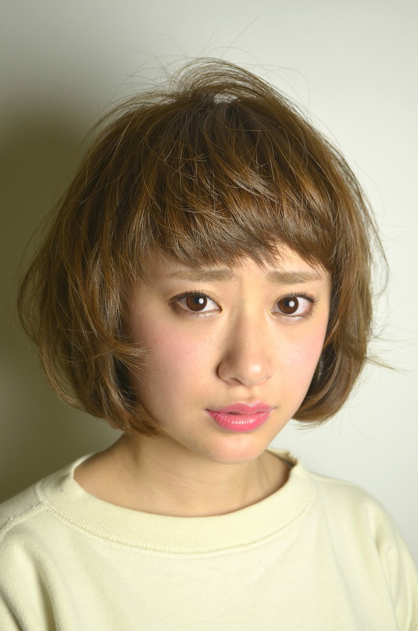 【佐藤担当】木村文乃風の眉上バング☆ボブスタイルにもオススメ