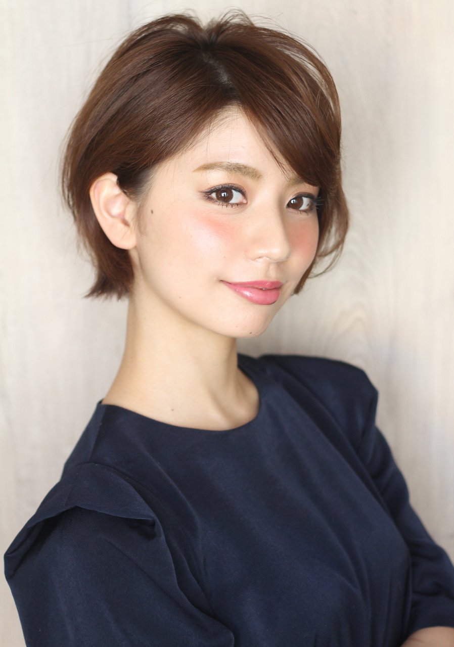 アフロートルヴア　長澤まさみ、吉瀬美智子さん風ショートボブ