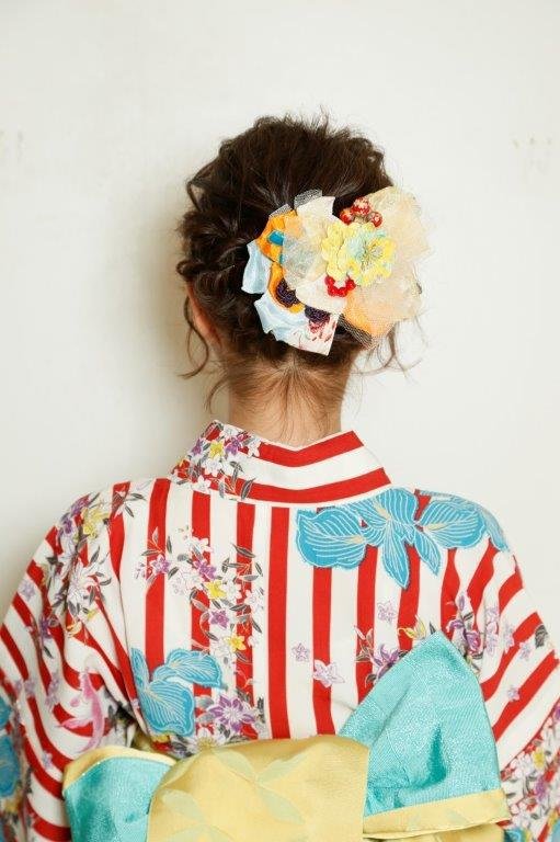 浴衣着付け・ヘアアレンジで夏の思い出作りましょう☆青木杏奈