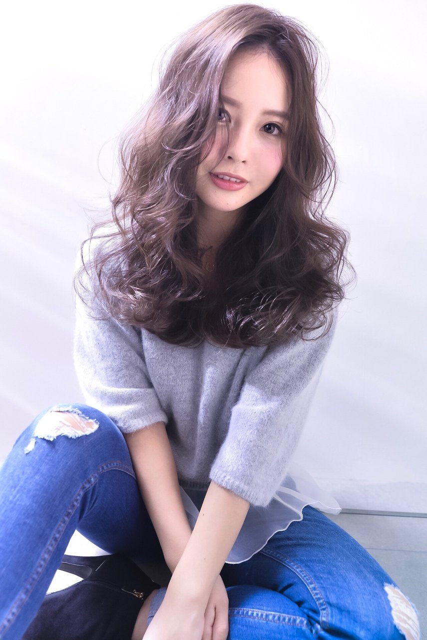 外国人風アッシュグレージュ