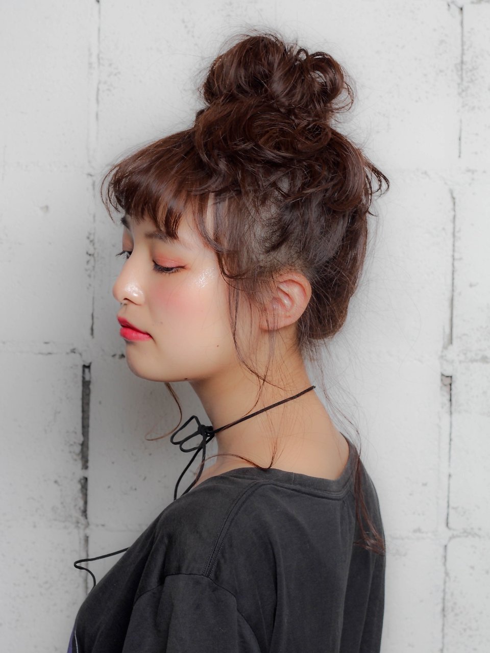 《NORAサトウ》２分でできる♪簡単ラフお団子ヘアアレンジ☆