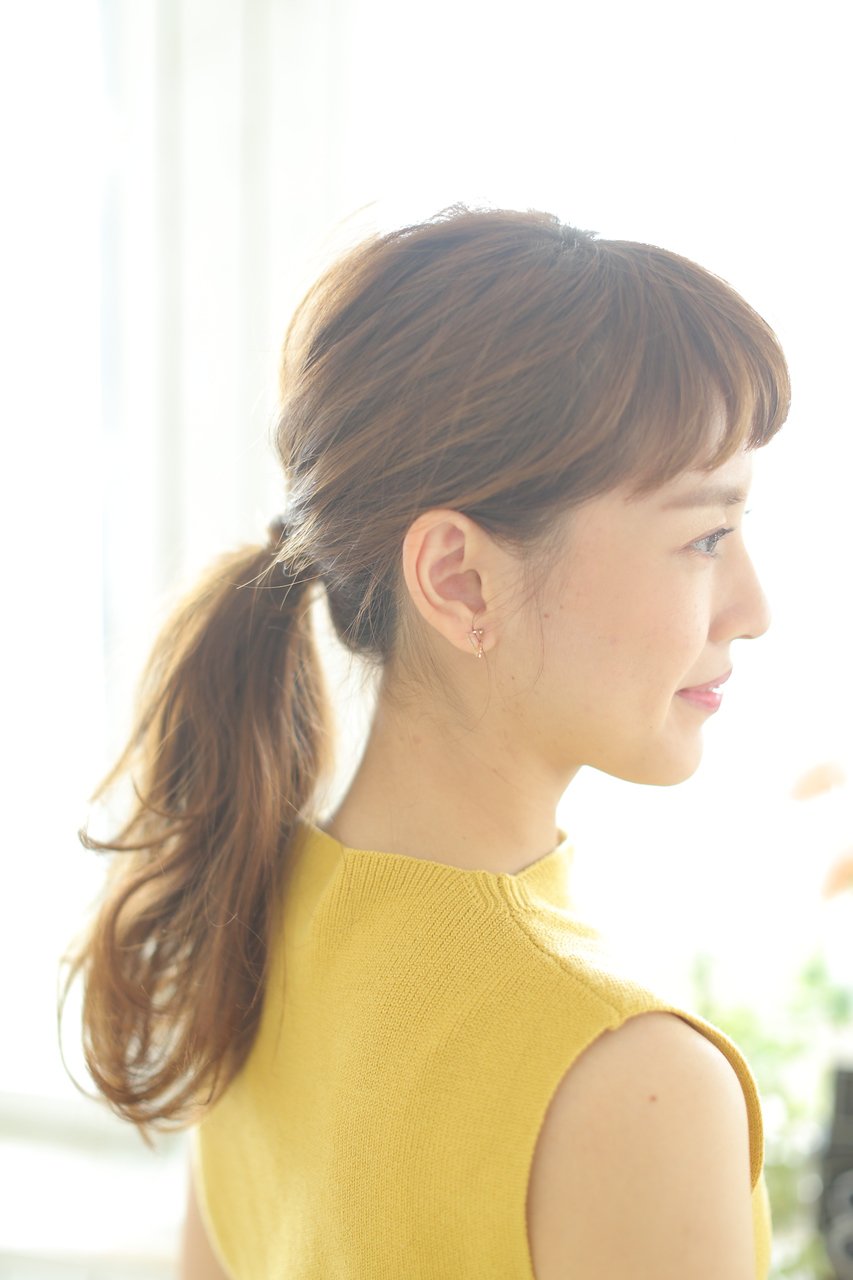 シンプルなまとめ髪が可愛い もっとおしゃれな自分に出会えるサロン提案のヘアアレンジ ホットペッパービューティーマガジン
