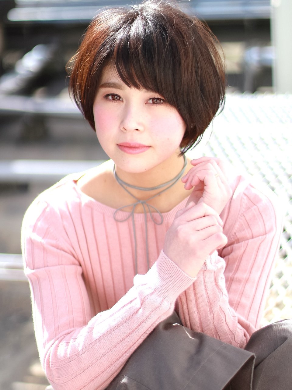 〈An nelle〉透明感いっぱいの愛されショートボブ☆