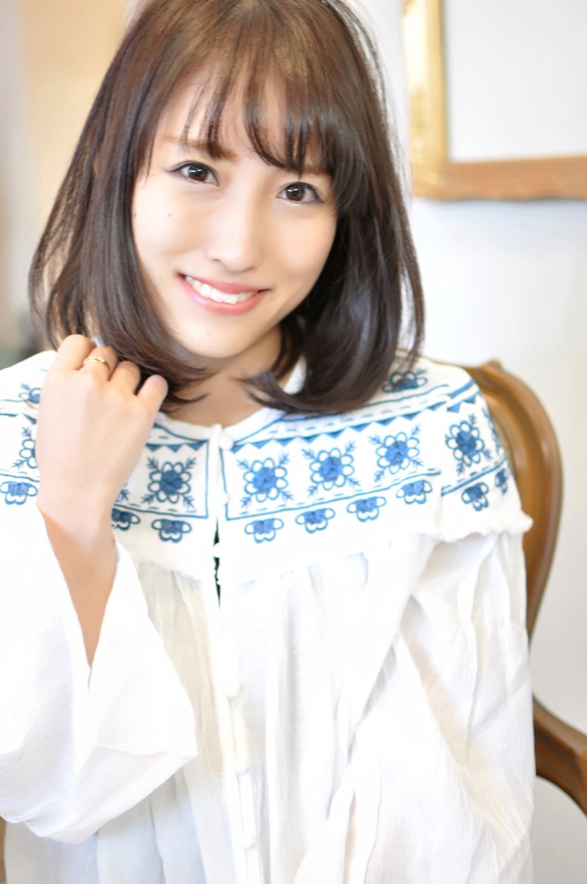 大人可愛いワンカールボブスタイル♪