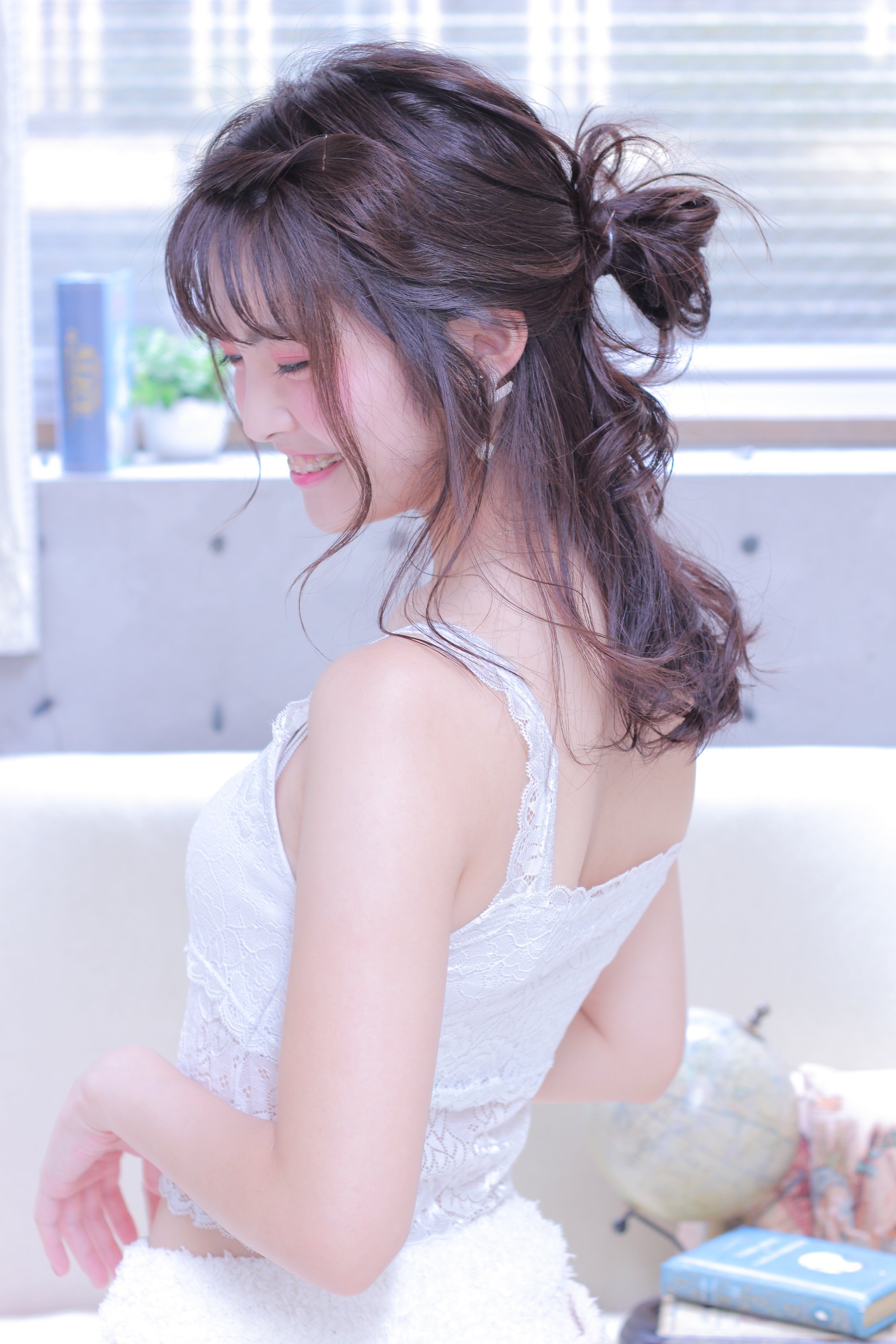 cache cache★カジュアルにも結婚式などにも使えるヘアアレンジ