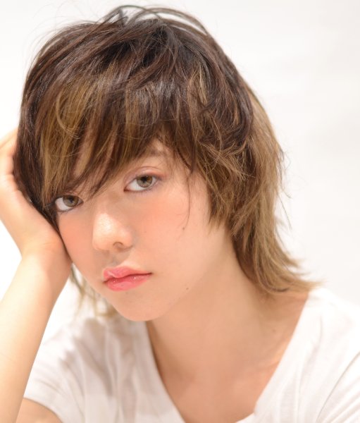 外国人風☆ウルフショートボブ♪『Short』　１５