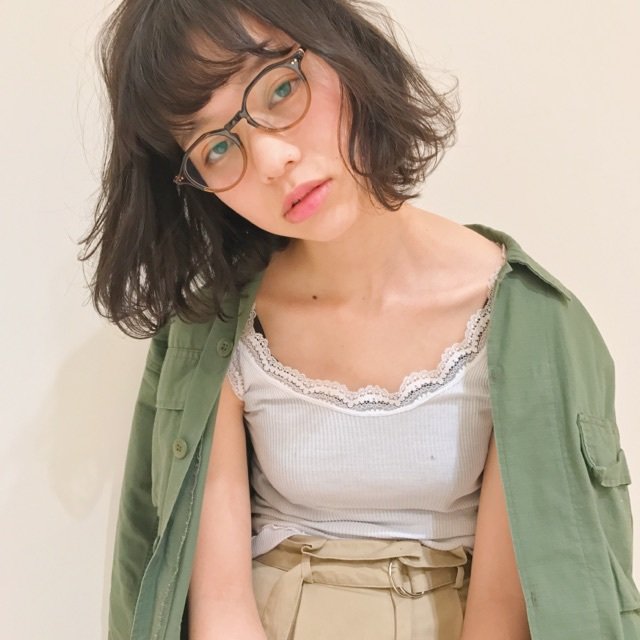 無造作ナチュラルウェーブボブ☆